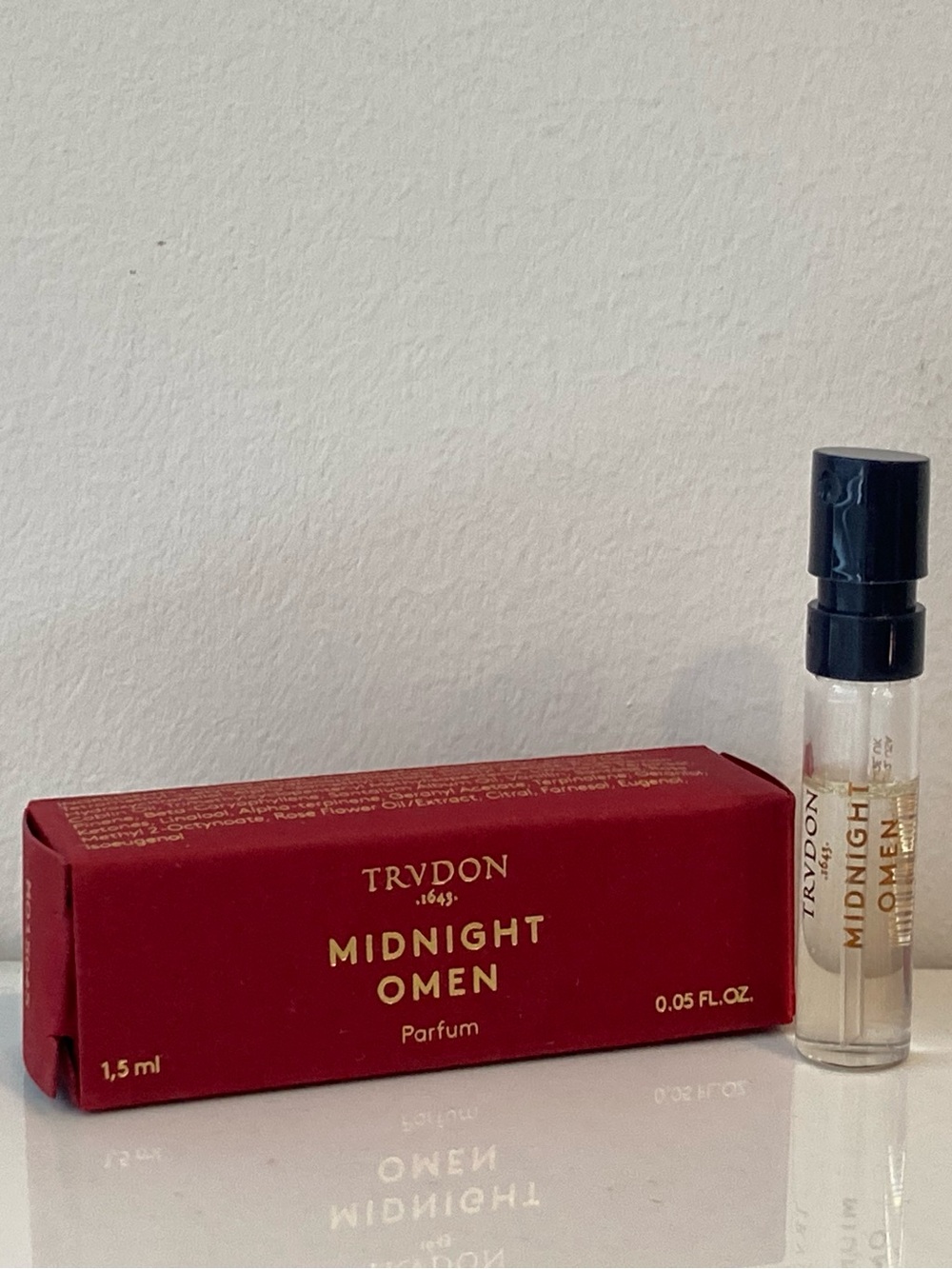 TRUDON 1643 Midnight Omen Parfum Spray 1.5ml NWT